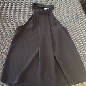 Black Abbeline high neck top